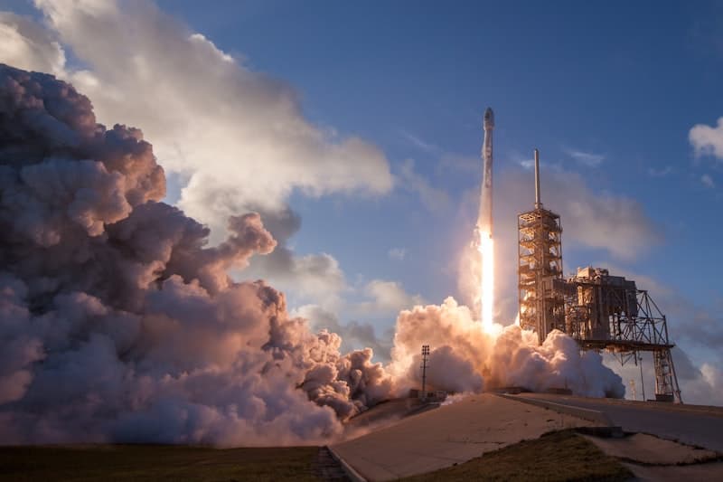SpaceX rocket launch β connection between SpaceX and Tesla